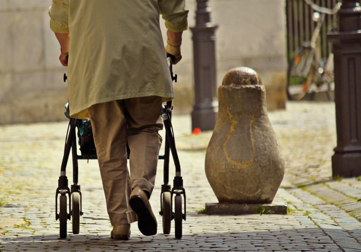 human, seniors, old woman